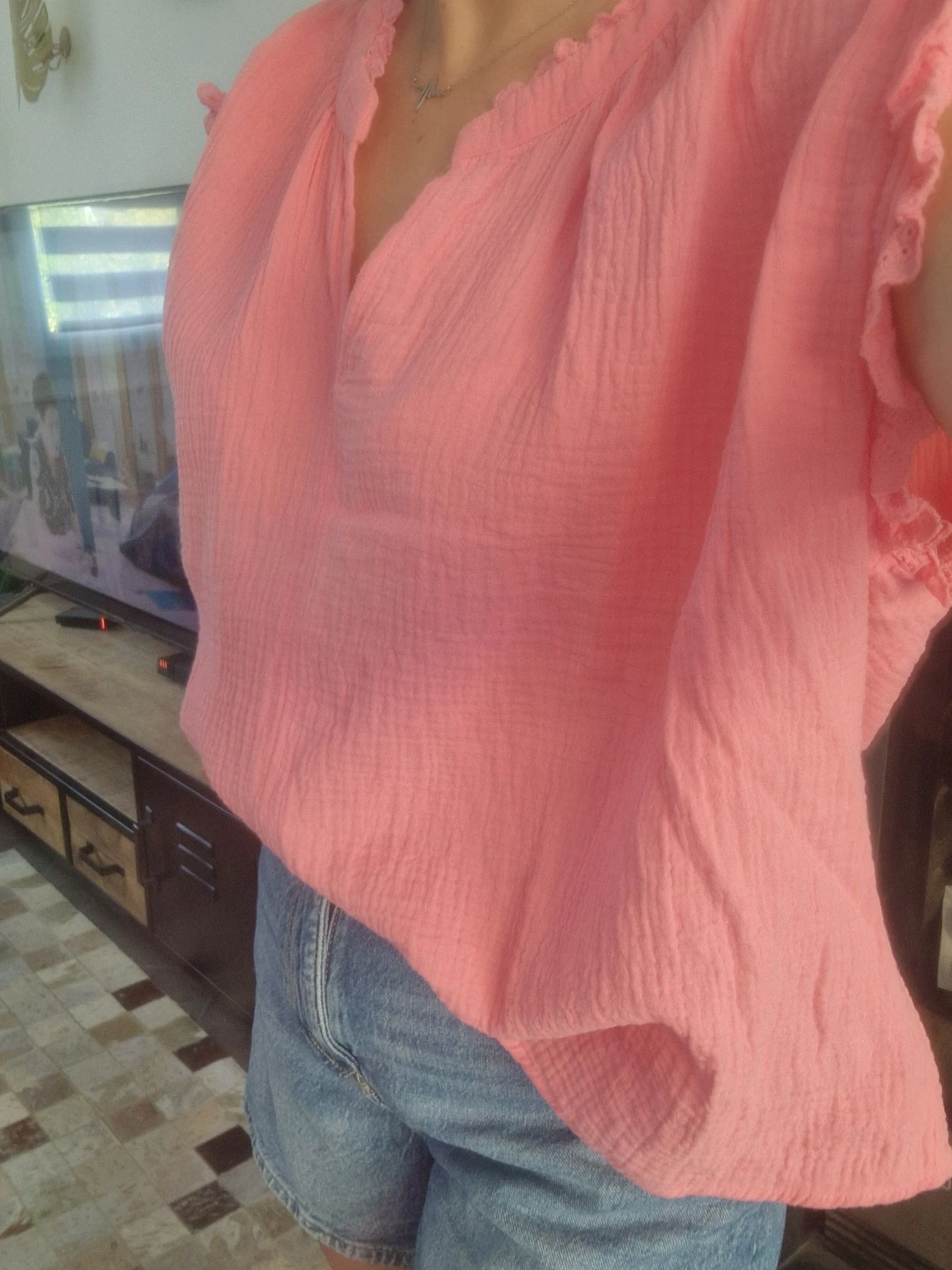 ✨ 🌸 Blusa KILKY rosa tamanho P 🌸 – photo 8